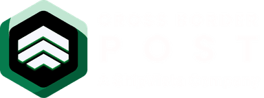 Cross border post Logo